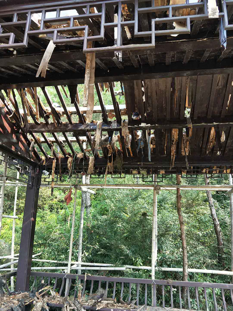 百果园湖心亭维修