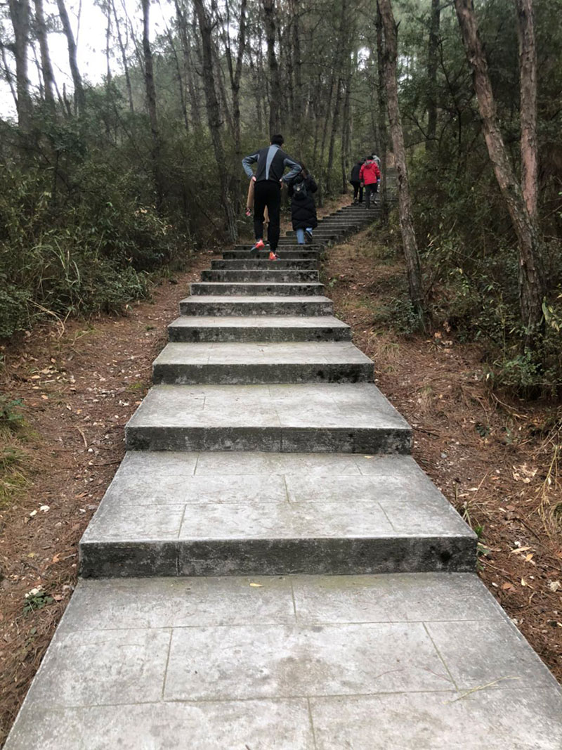 城建投公司“喜迎新春”员工登山活动