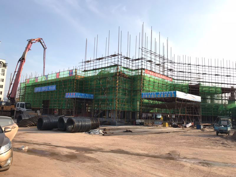 百鸟亭小学施工现场