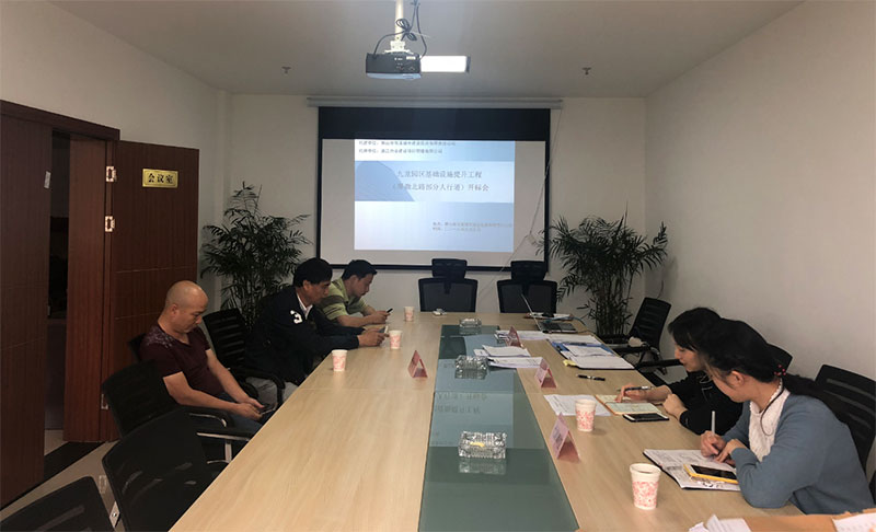 九龙园区基础设施提升工程（翠薇北路部分人行道）完成招标