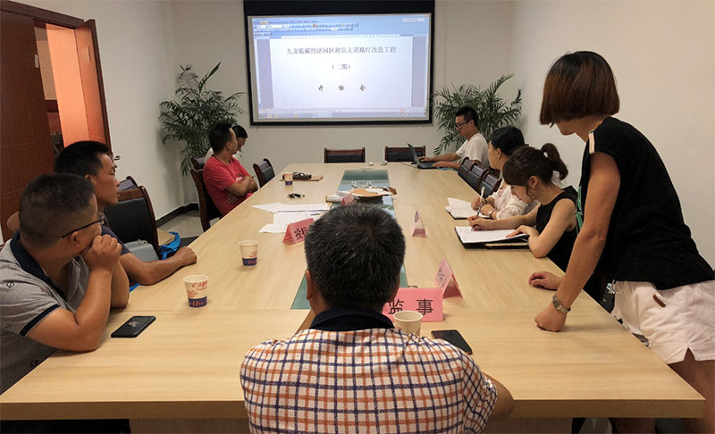 九龙低碳经济园区迎宾大道路灯改造工程（二期）完成招标工作
