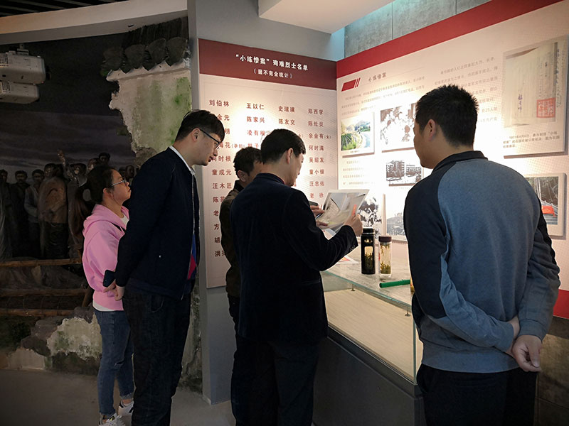 区城建投公司董事长张于带队对在建重点项目进行巡查