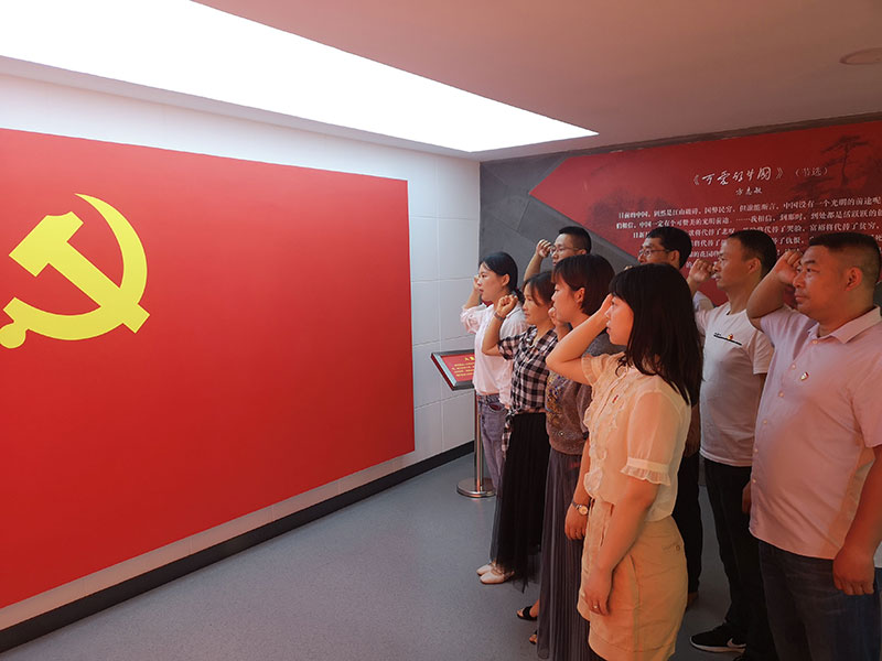 屯溪城建投公司党支部开展 “红色教育”主题党日活动