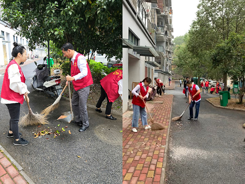 主题教育正当时 志愿服务暖民心——区城建投公司党支部开展志愿服务、点亮“微心愿”党日活动