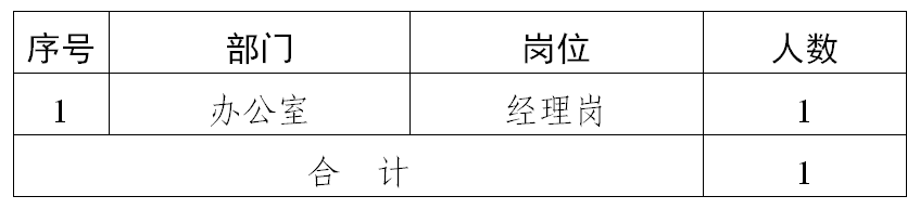 黄山市屯溪区国有资产投资运营有限公司 工作人员比选方案