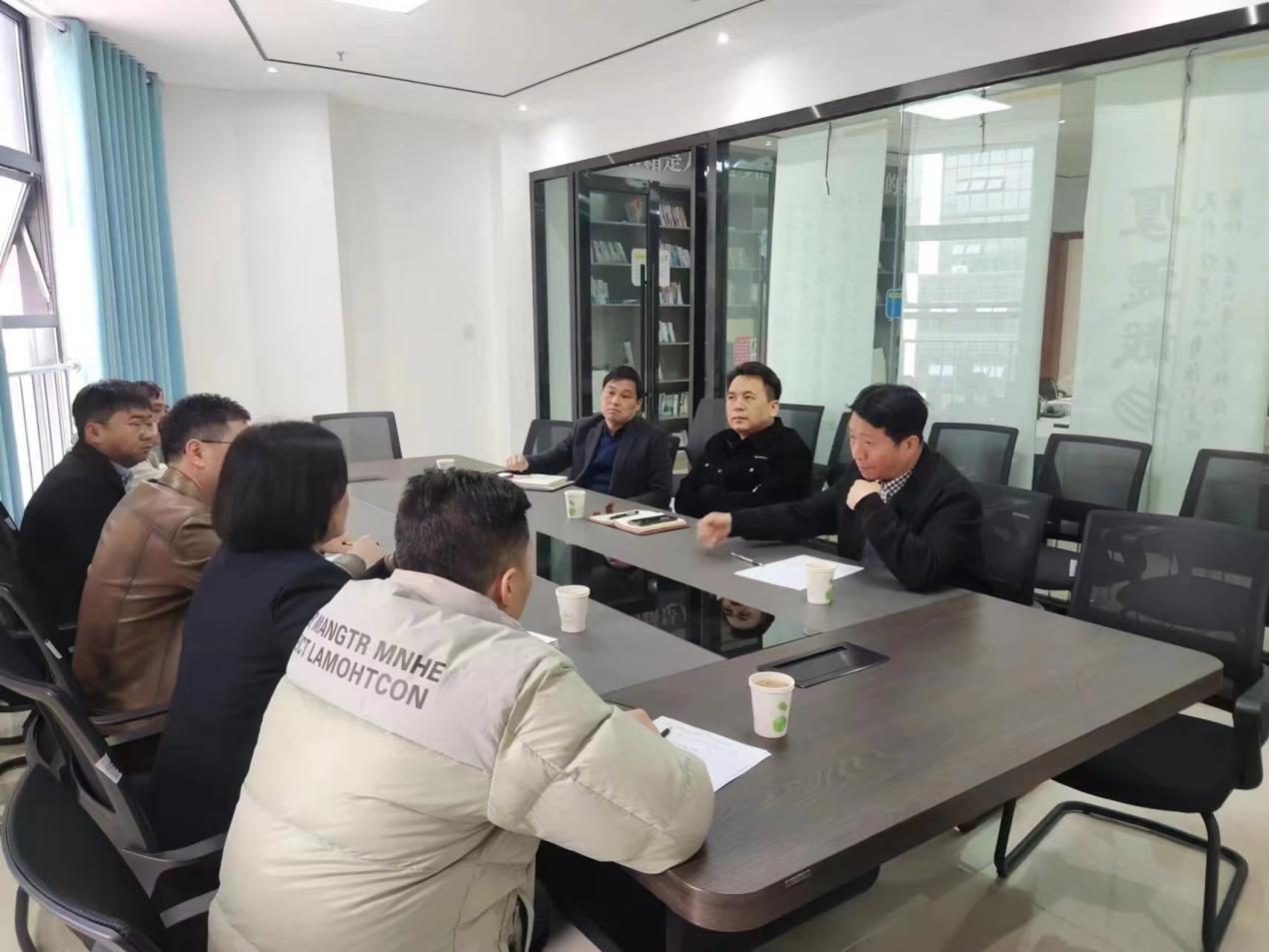 区国投集团总经理一行调研阜上邻里中心