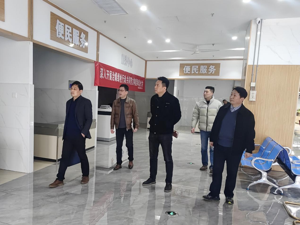 区国投集团总经理一行调研阜上邻里中心