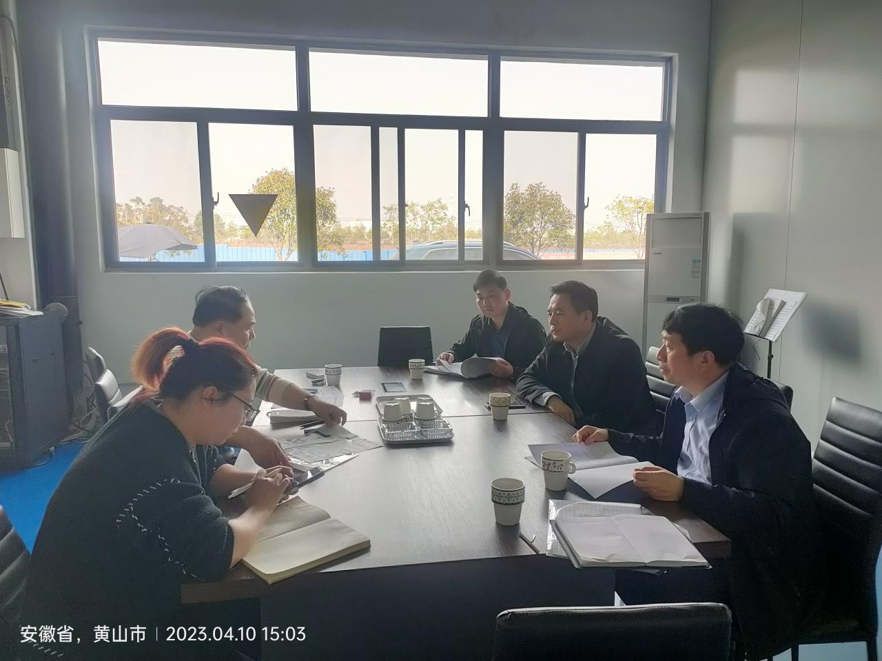 区国投集团总经理邵楠一行到九龙科创园调研并组织开展安全生产督导检查