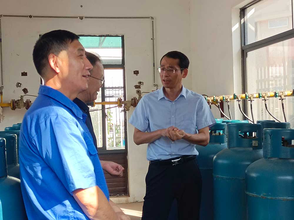 区国投集团开展“两节”燃气安全生产大检查