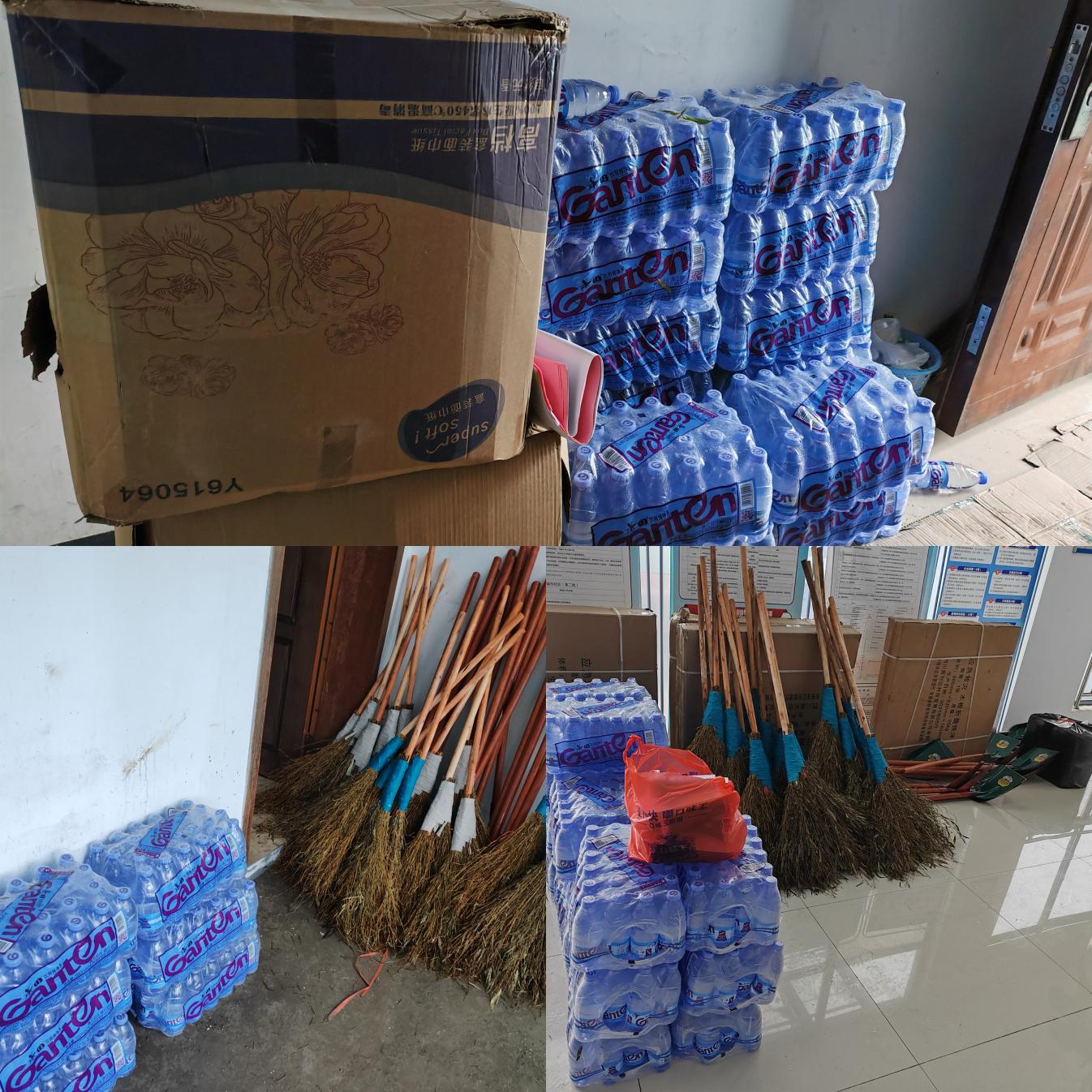 物资慰问显共建情谊 抗洪救险彰国企担当