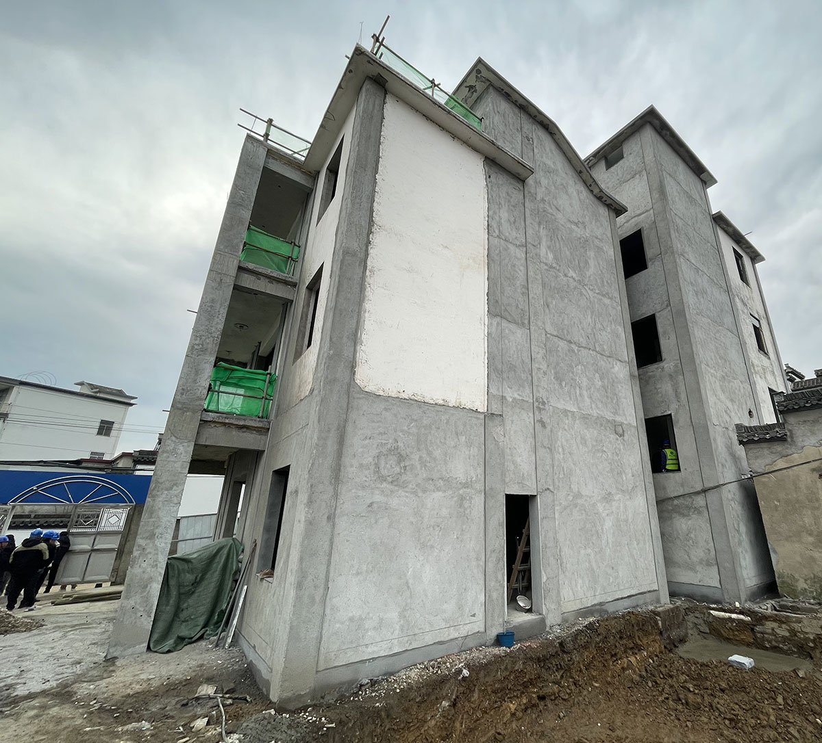 党建引领进工地，支部联动促发展