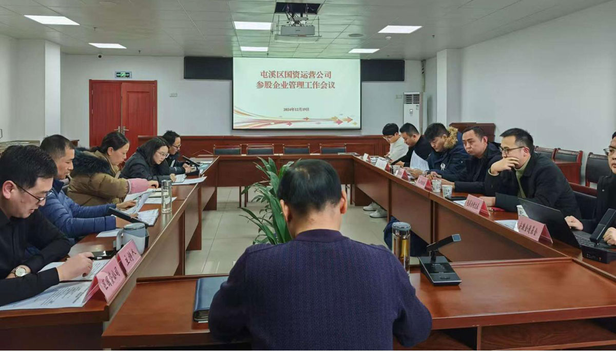 鉴往知来，擘画发展新蓝图——区国资运营公司召开参股公司管理工作会议