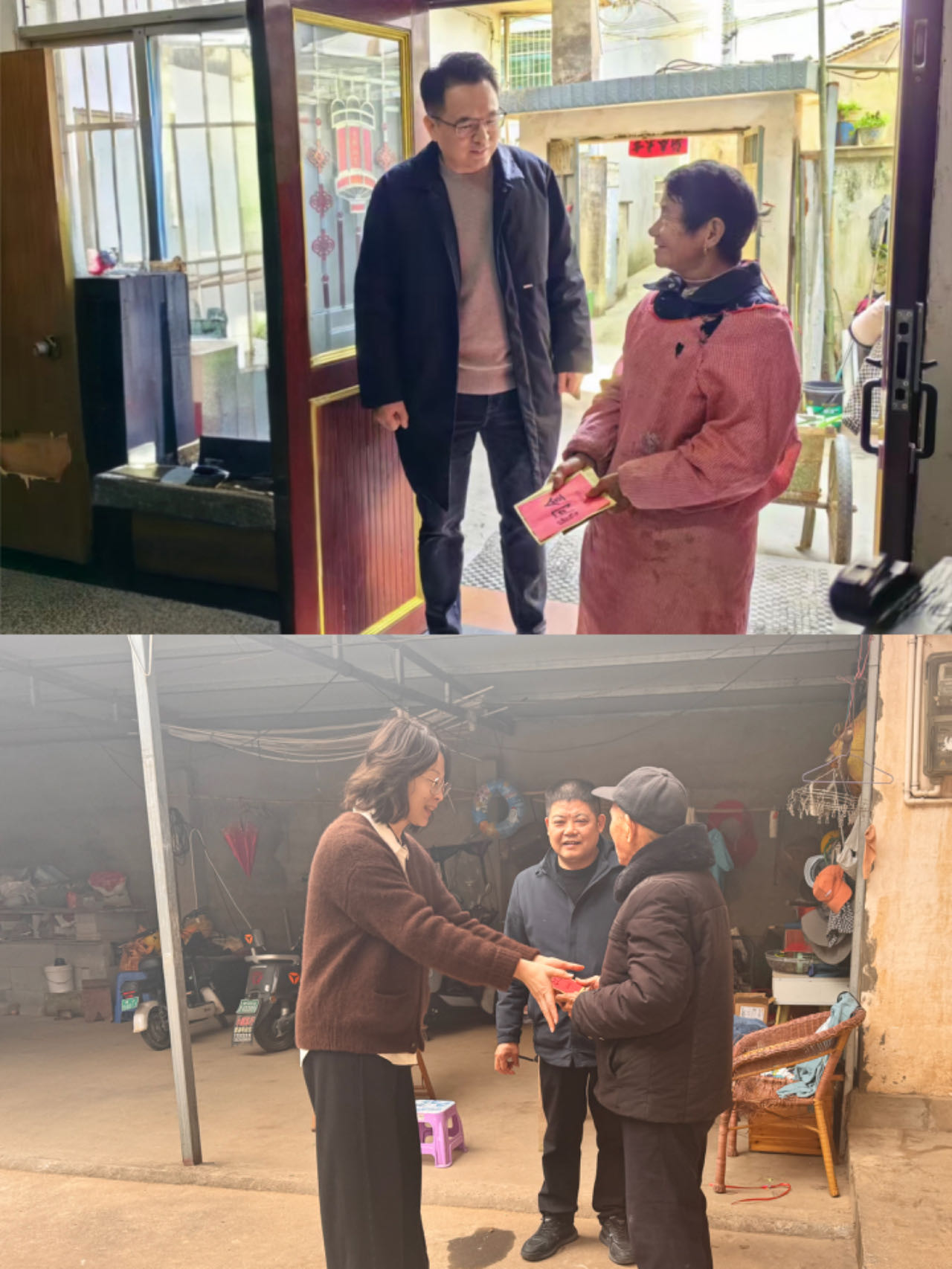 走访送关怀，慰问暖人心——屯溪区国投集团党委开展春节走访慰问活动