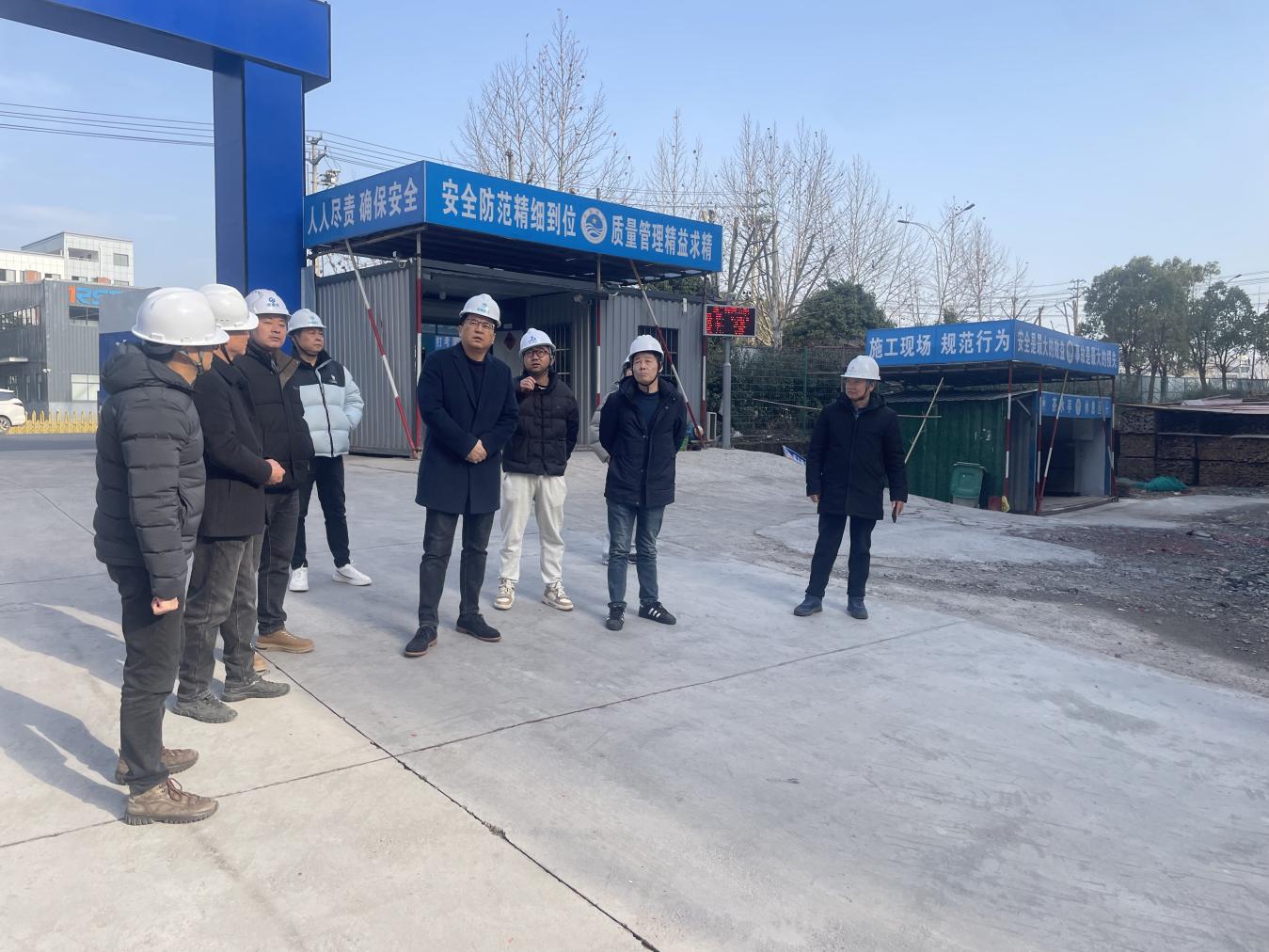 抢抓开局  全力以“复”  助力项目开门红——区国投集团督查重点项目复工复产情况