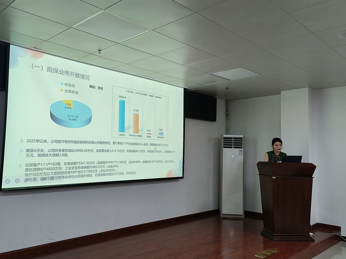 屯溪区国投集团召开上半年经营分析会暨安全生产工作会议