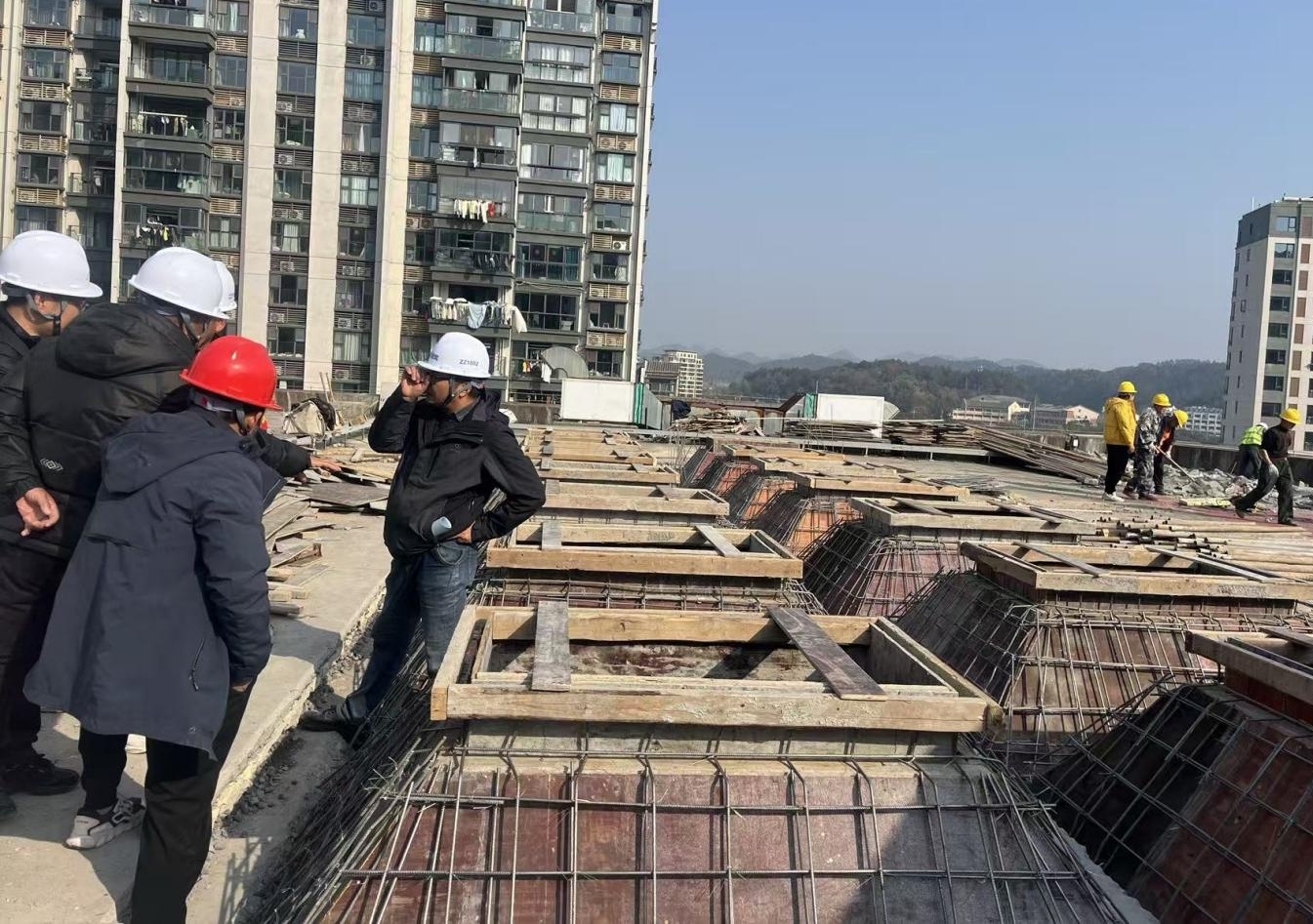 城建投公司开展年终安全检查 筑牢项目建设安全防线