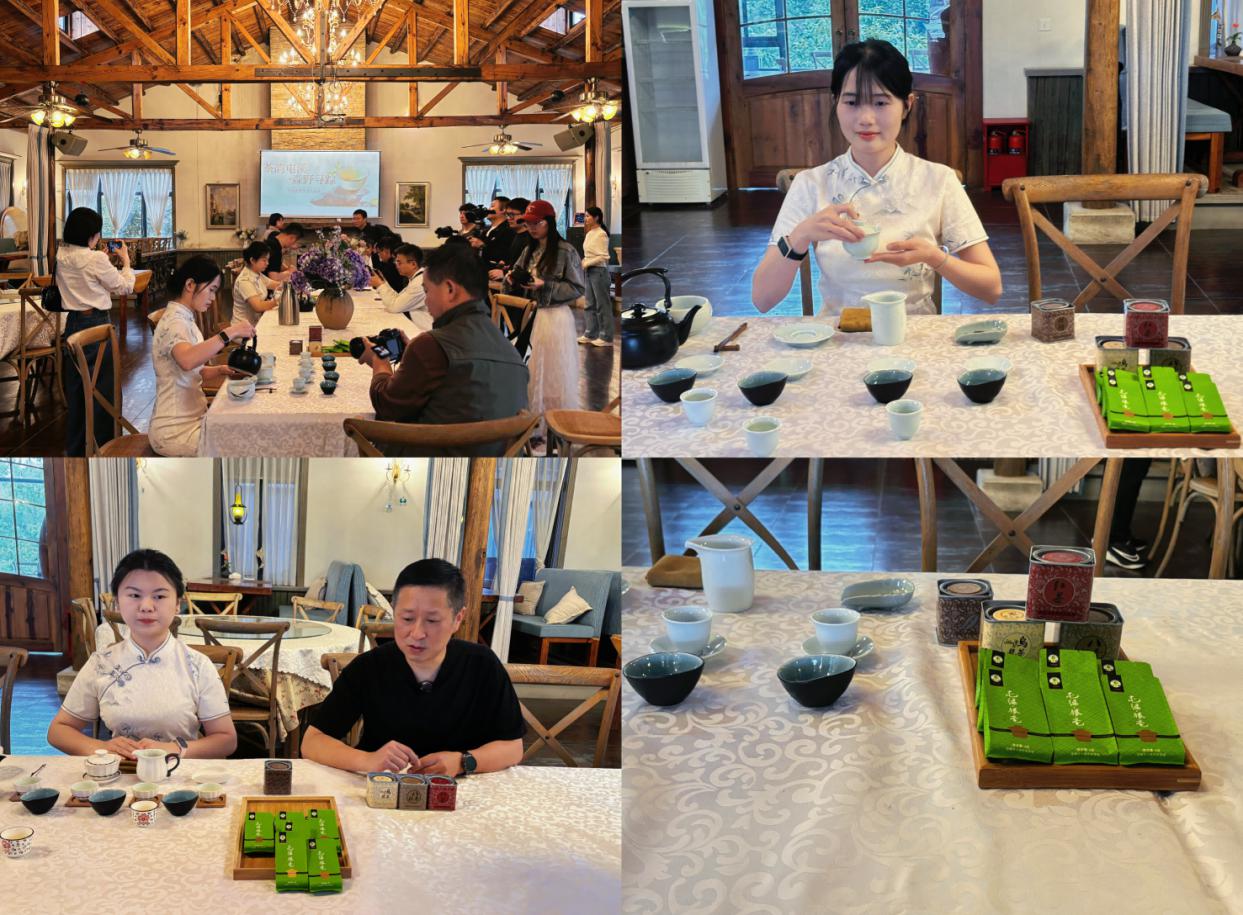 镜头聚焦非遗茶韵，新媒体赋能屯绿新生—昱城文旅公司党支部开展四月主题党日活动