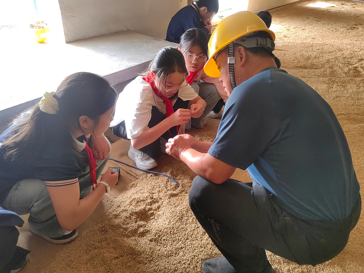 探秘智慧粮仓 共筑粮食安全——屯溪粮食收储公司开展粮食安全开放日活动